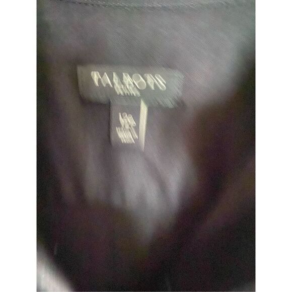 Talbots black stylish pleated sheet every day party dress size 12 P - Picture 7 of 7